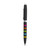 Monteverde USA® Illusia Gel Ink pen with Square shapes Black Matte/Chrome Trim