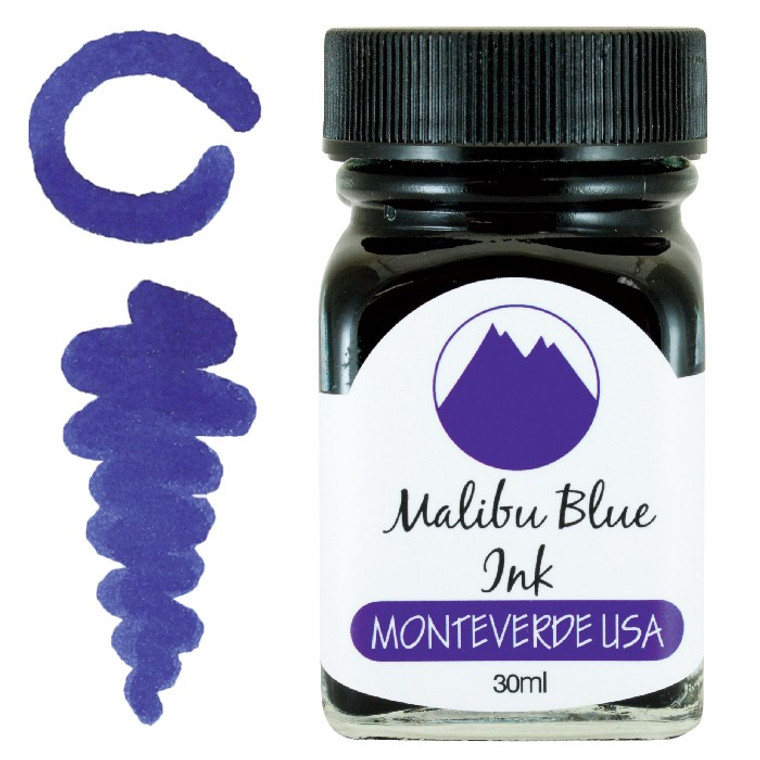 Monteverde USA® Core Malibu Blue 30ml Fountain Pen Ink Bottle