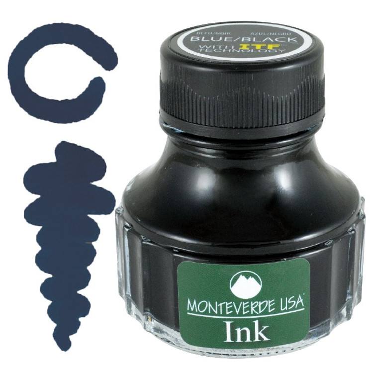 Monteverde USA® Core Blue/Black 90ml Fountain Pen Ink Bottle