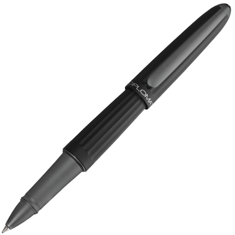 Diplomat Aero Black Rollerball Pen