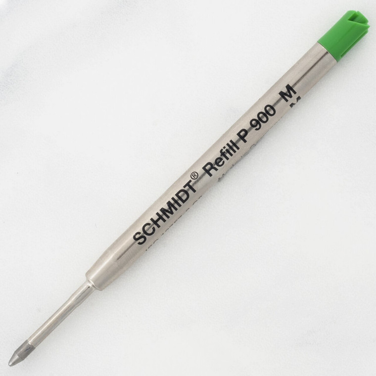 Schmidt® P900 Ballpoint Pen Refill, Medium Point, 6 pk Green