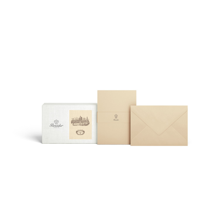 Pineider Florentia Box of 12 cards and 12 envelopes - form. 20 /Confezione 12 cart. + 12 buste - Form. 20