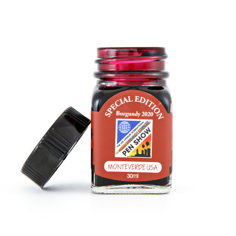 Monteverde USA® 30ml 2020 Bottle Ink LA Pen Show Burgundy