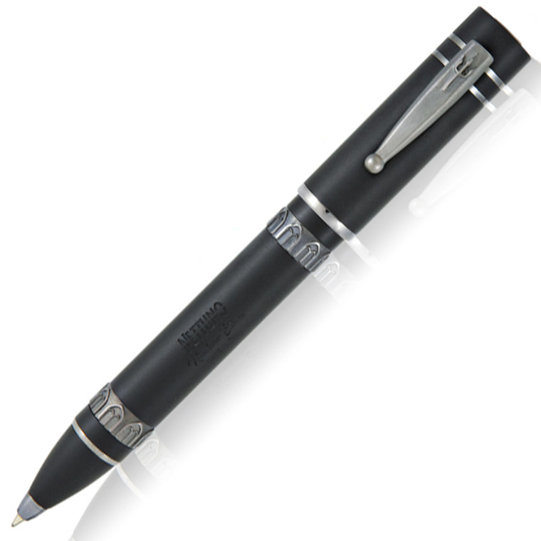 Nettuno 1911 Ballpoint pen, Black Sands (matte black resin/black trim)