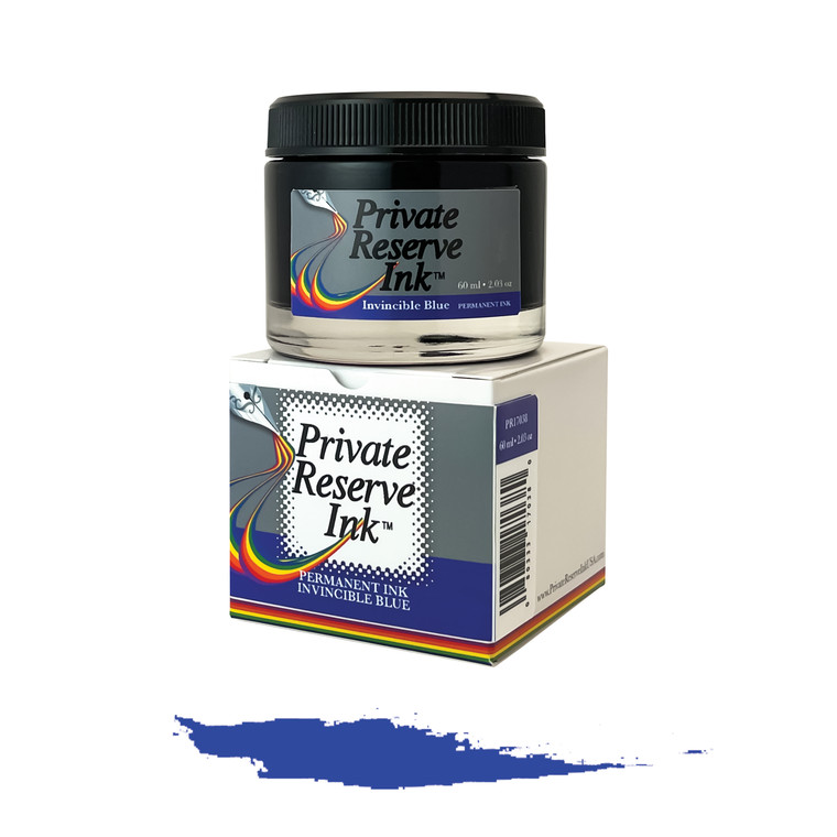 Private Reserve Ink™ 60 ml ink bottle, Invincible Blue