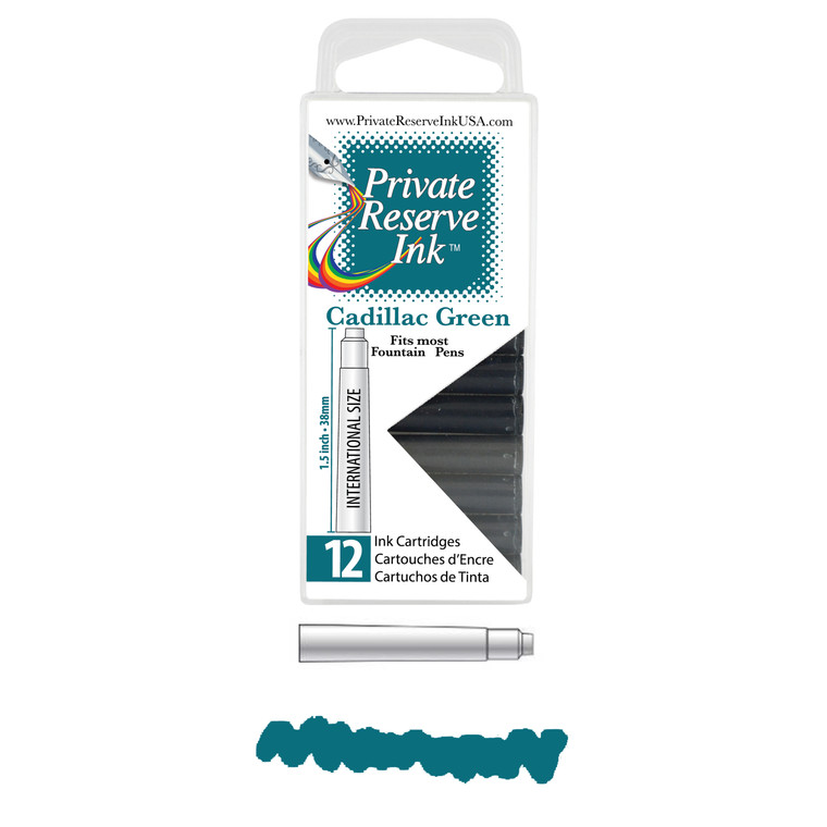 Private Reserve Ink™ 12pcs Clear Box, Cadillac Green