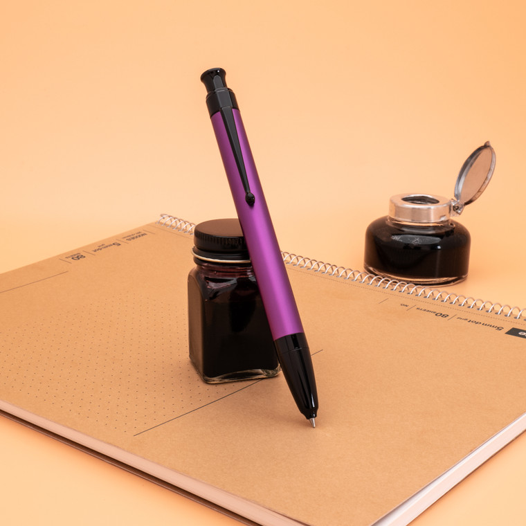 Monteverde USA® Engage One-Touch Inkball Anodized Electric Purple