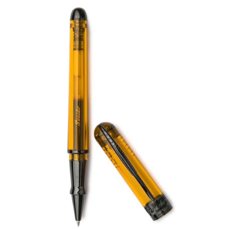 Pineider Avatar UR Demo Rollerball, Amber Black