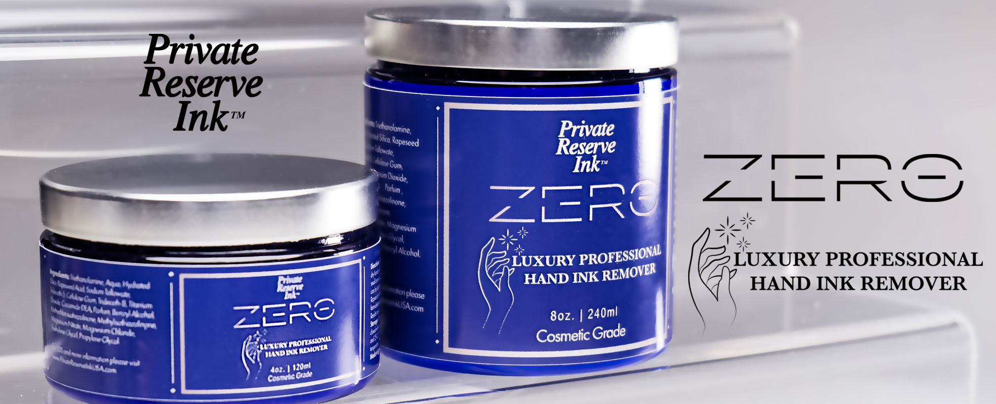 Private Reserve Ink Zero - 8oz Hand Ink Remover