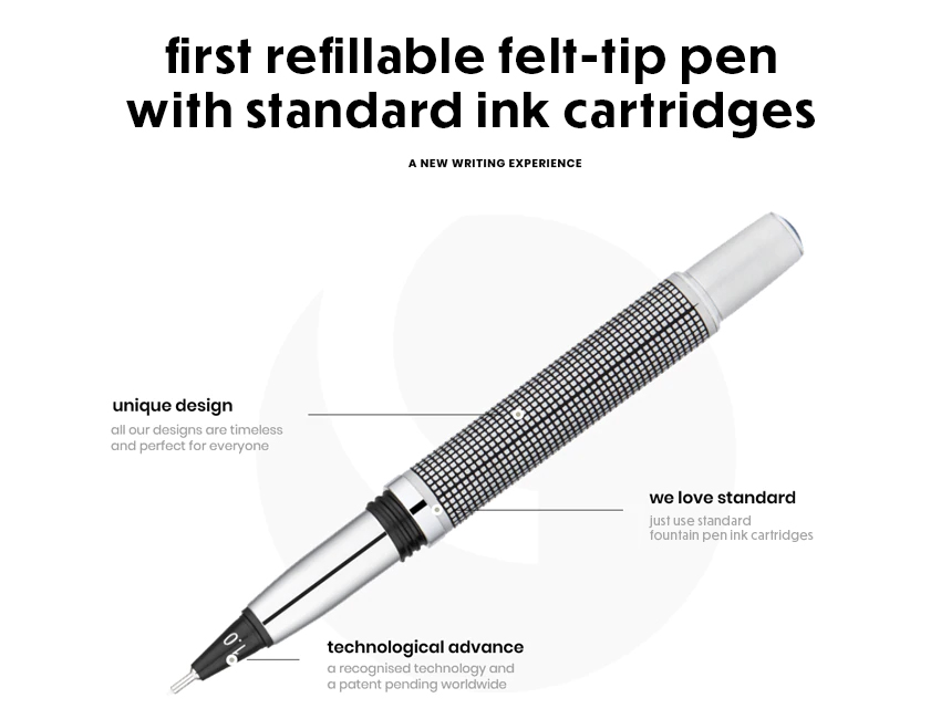 YOOKERS  First refillable felt-tip pen with cartridges by Yookers - The  blending studio — Kickstarter