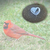 Angels Are Near with cardinal - Pewter Heart on Rock from Whitney Howard Designs. Shop online today at harvestarray.com.