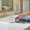Relax in the bath and dream about Paris with this Paris Exfoliating Mini Spa Soap in a 1.9 ounce square bar, from Harvest Array.