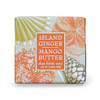 New Island Ginger Mango Butter, 6.35 oz Vegetable Soap Bar in the Botanical Scent Shea Butter Bar Soaps collection at Harvest Array.