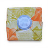 Island Ginger Mango Butter, 6.35 oz Vegetable Soap Bar back label from Greenwich Bay Trading, now available at harvestarray.com.