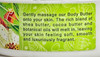 Tahiti Body Butter directions label
