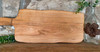 Plain Rectangular Farmhouse Style Wooden Serving Tray Cutting Board