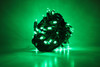Outdoor LED Lighted Christmas Tree with Green Base and Pink Tree Lights