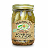 Dutch Kettle Amish Home Style Kosher Dill Pickle Spears