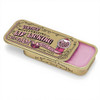 Open Slider Vintage Tin of Bubble Gum Lip Licking Lip Balm