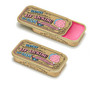 Cotton Candy, smells like the fair,  Lip Licking Lip Balm in Vintage Slider Tins