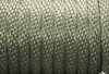 Close up of the Olive Drab Solid Braided Multifilament Polypropylene Rope by Troyer Rope Company
