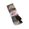 Men's Cotton Black No Show Work Socks L/XL - 2 Pack by Made in America Sock Company. Available at Harvest Array.