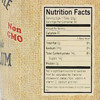 Nutrition Facts of Damson Plum Jam made by the Amish of the Dutch Kettle in NC.