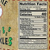 Nutrition Facts for Dutch Kettle Home Style Million Dollar Pickles at harvestarray.com.