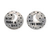 This handcrafted Blessing Ring with Moon Cutout has "Love You to the Moon & Back" on the front and "Love You More" on the Back.