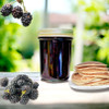 Close up of our Black Raspberry Preserves at Harvest Array