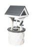 White and Dark Gray Small Wishing Well