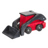 Red Wooden Toy Skid Loader
