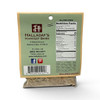 Halladay's Farm Market Vegetable Dip Mix and Cooking Blend back of packet with Ingredients and Nutrition Facts.