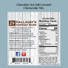 Recipes, Nutrition Facts and Ingredients for Halladay's Chocolate Sea Salt Caramel Cheesecake & Fruit Dip Mix. www.harvestarray.com