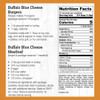 Halladay's Buffalo Blue Cheese Burger and Meatloaf Seasoning Blend Label. Recipe and Nutrition info. Order today online at Harvest Array.