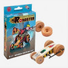 D.I.Y. Wooden Racecar Kit  from Harvest Array. Create memories when building the Rubberband Roadster with your child.