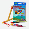 Slingshot Paper Flyers kit with launchers, paper to make airplanes and more from Channel raft for Harvest Array. Made in America.