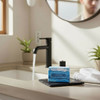 Greenwich Bay Trading Ocean Men's Mini, 2.0 ounce Elements Soap  in a powder room. Great little travel soap from Harvest Array.