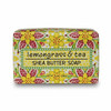 Lemongrass & Tea  Shea Butter Bar Soap - Garden Scents. 6.4 oz Bar. Now available at Harvest Array.
