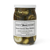 Annie's Kitchen Amish Made Sweet Seven Day Pickles. Now for online Purchase at harvestarray.com.