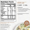 Nutrition Facts of the Washington High Plains Potato Leek Soup from Anderson House.