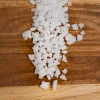 Large size salt crystals in the Heirloom Salt out of the Salt Grinder.