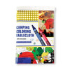 Channel Craft Camping Coloring Tablecloth Kit with crayons included. 3 ft. by  6 ft. Available for online purchase at Harvest Array