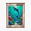 American Woodys™ Wooden Jigsaw Puzzle - Dolphin Ocean Scene - 300 pieces. Order online at harvestarray.com.