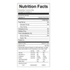 Nutrition facts for the crunchy lime pickles like grandma canned from garden fresh cucumbers. Made by Jake & Amos in Pennsylvania Dutch country.