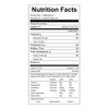 Nutrition Facts for Pickled Green Tomatoes made in Pennsylvania by Jake & Amos.