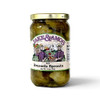 Jake & Amos Pickled Dill Brussels Sprouts in a 16 oz. Jar. Now available at harvestarray.com.