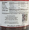 Black Strap Molasses from Golden Barrel  combined nutrition and ingredient label