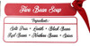 Ingredients label for Five Bean Soup by Double L Ranch
