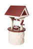 Ivory and cherrywood Medium Wishing Well